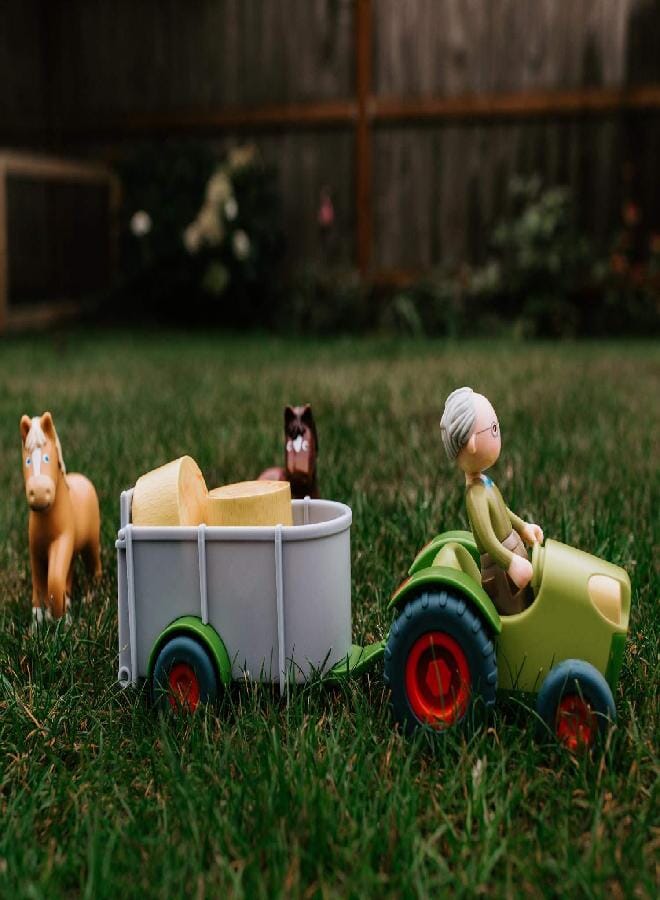 HABA Little Friends Horse Leopold - 4.5" Haflinger Farm Animal Toy Figure - Image 5